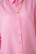 5845 Tesettür Tunik - Pembe resmi